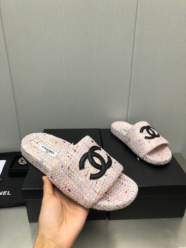 Chanel slippers heel height 3CM 93190-4