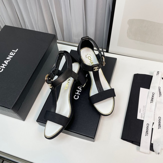 Chanel sandals heel height 6.5CM 93148-4