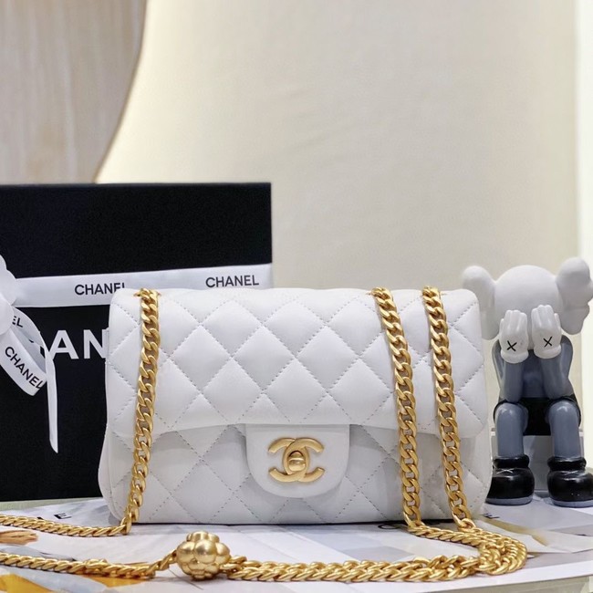 Chanel MINI FLAP BAG AS1116 WHITE