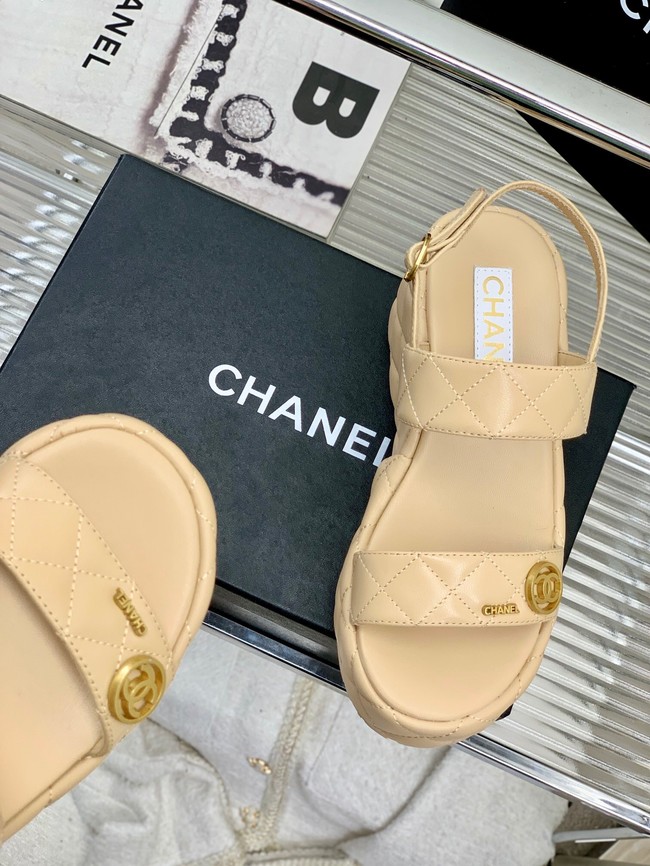 Chanel WOMENS SANDAL heel height 5CM 93190-2