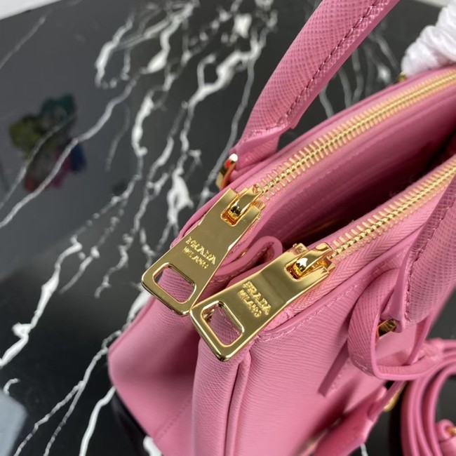 Prada Galleria Saffiano leather mini-bag 1BA906 pink