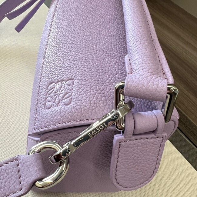 Loewe Puzzle Bag Leather 1209 purple