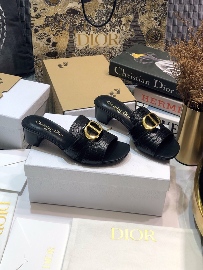 DIOR OR 30 MONTAIGNE HEELED SLIDE 93231-4