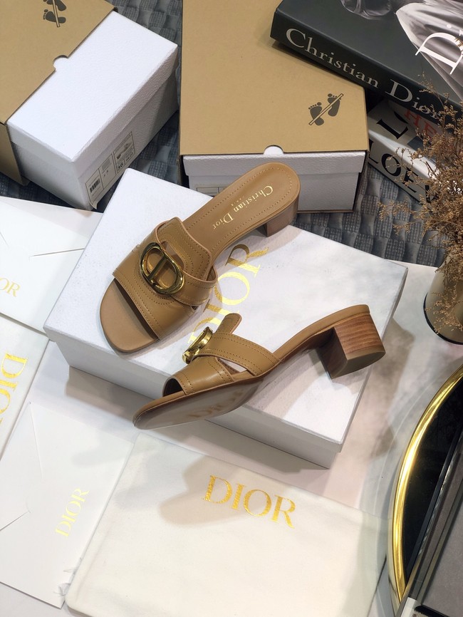 DIOR OR 30 MONTAIGNE HEELED SLIDE 93231-6