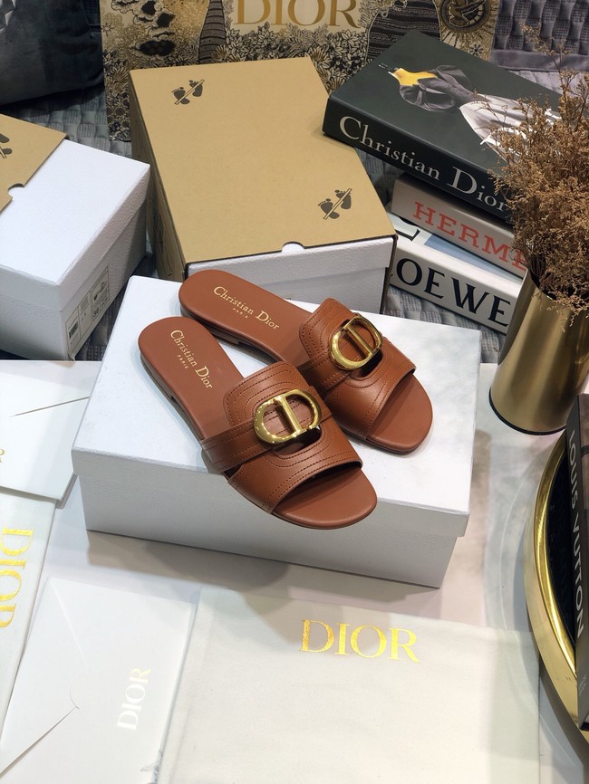 DIOR OR 30 MONTAIGNE HEELED SLIDE 93232-2