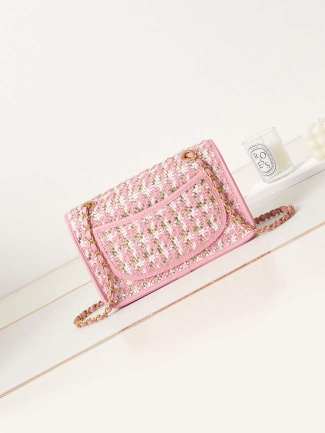 Chanel FLAP BAG AS3767 PINK