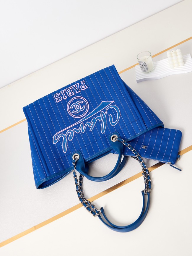 Chanel LARGE SHOPPING BAG B66941 BLUE