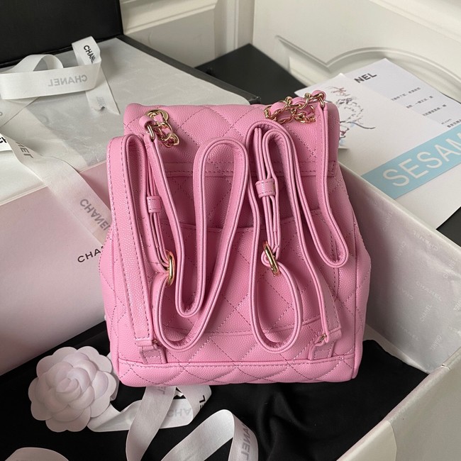 Chanel BACKPACK AS4058 Cherry blossom powder