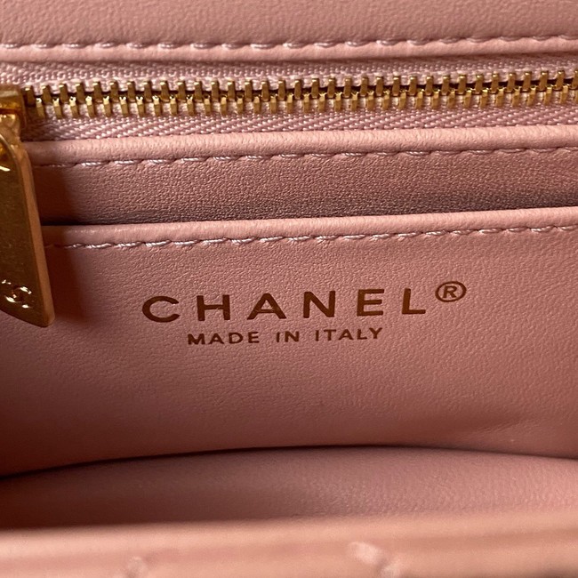 Chanel MINI FLAP BAG AS4040 pink