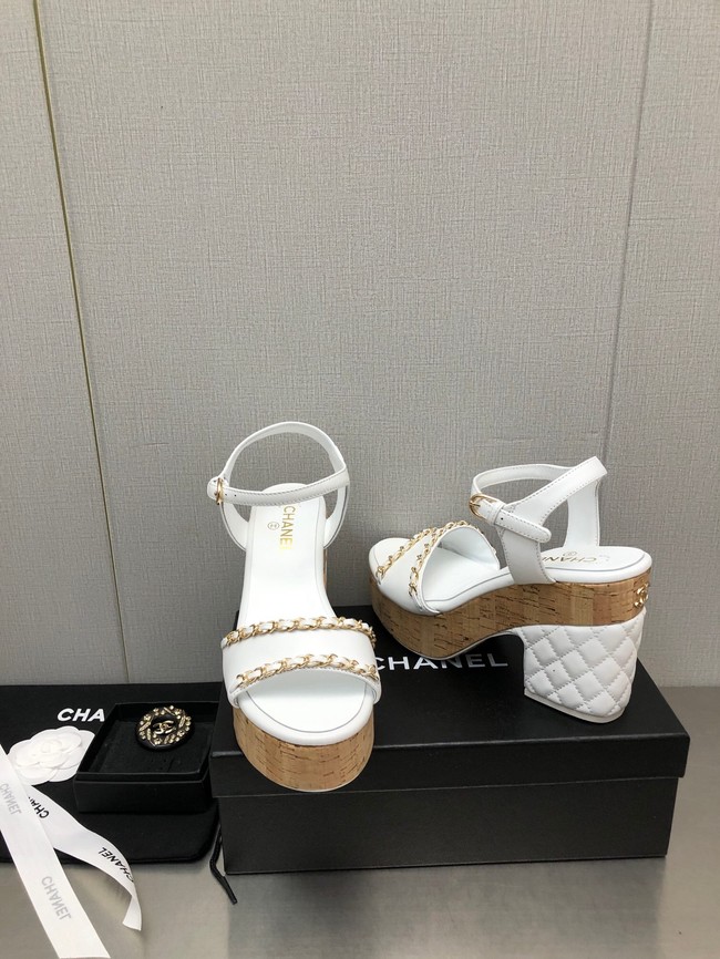 Chanel Womens sandal heel height 10.5CM 93318-2
