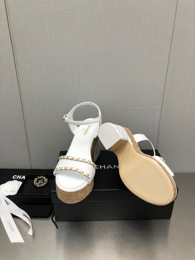 Chanel Womens sandal heel height 10.5CM 93318-2
