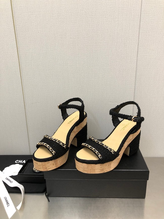 Chanel Womens sandal heel height 10.5CM 93318-4