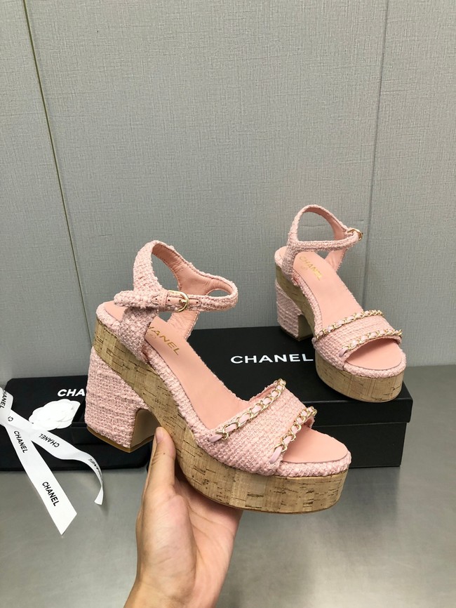 Chanel Womens sandal heel height 10.5CM 93318-5