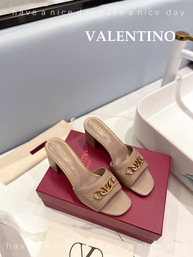 Valentino slippers heel height 5.5CM 93326-1