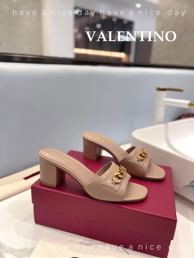 Valentino slippers heel height 5.5CM 93326-1