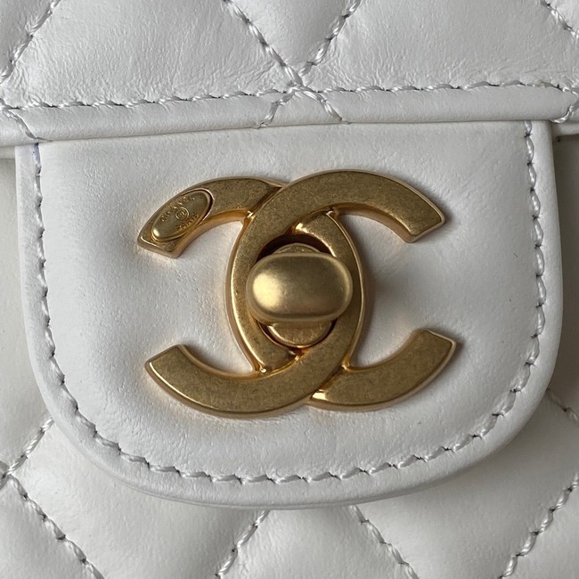 Chanel SMALL FLAP BAG AS4051 WHITE