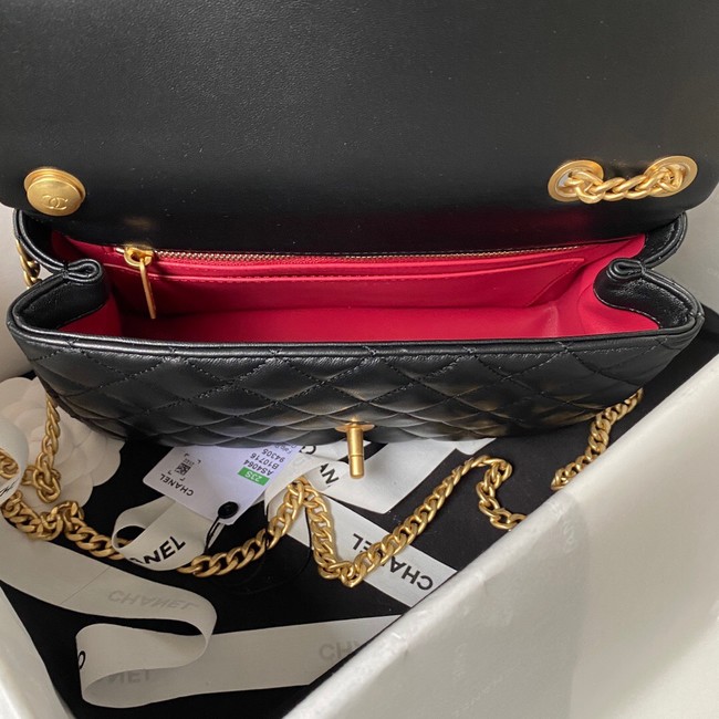 Chanel SMALL FLAP BAG AS4064 black