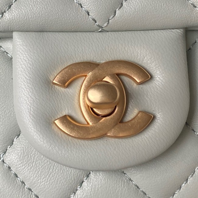 Chanel SMALL FLAP BAG AS4064 light blue