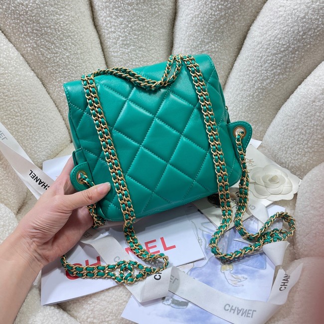 Chanel BACKPACK AS3884 green