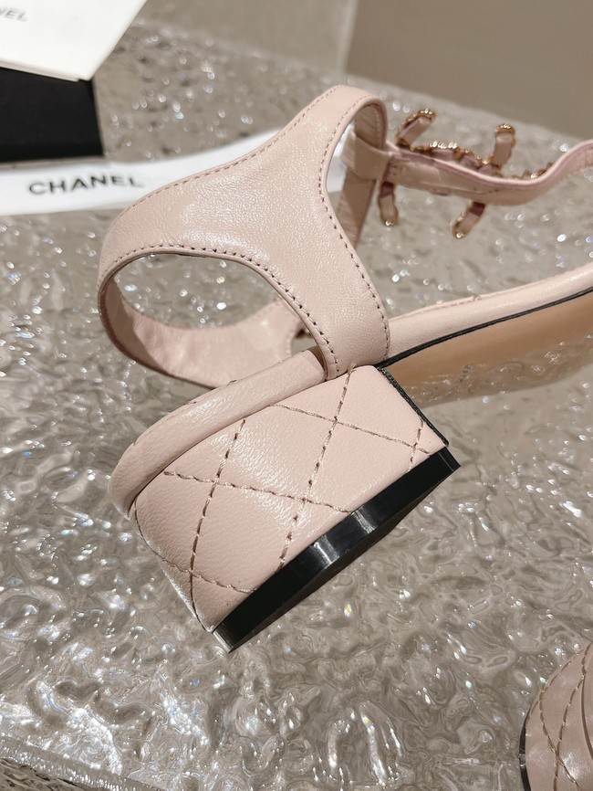 Chanel SANDALS Lambskin heel height 5CM 93353-2