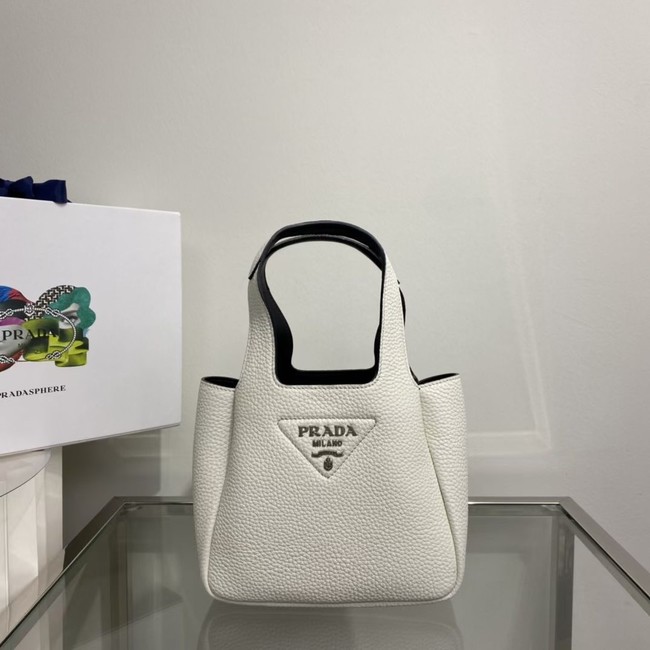 Prada Leather handbag 1BA349 white