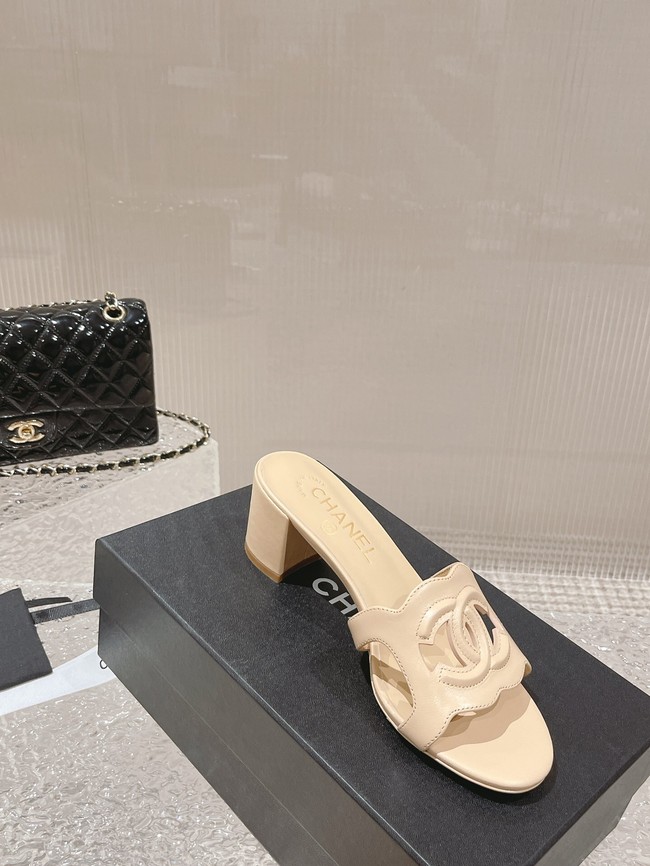 Chanel Womens slipper heel height 3.5CM 93399-2