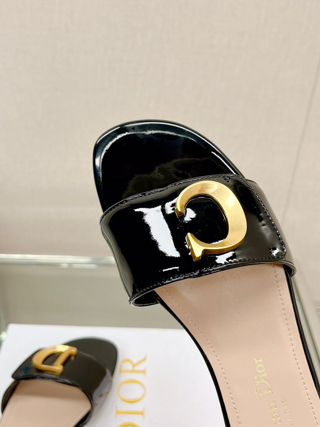 CEST DIOR SLIDE Patent Calfskin 93448-6