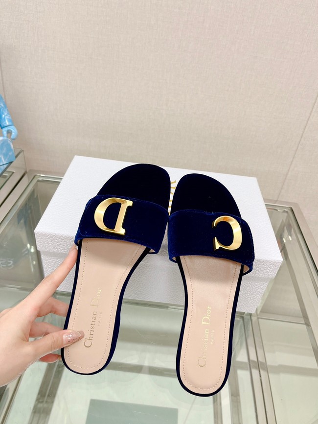 CEST DIOR HEELED SLIDE Velvet 93448-1