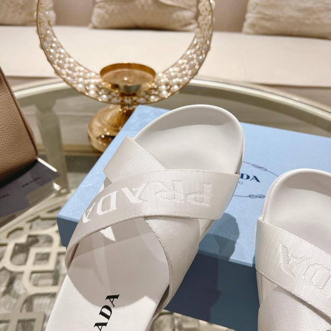 Prada leather slides 93443-2