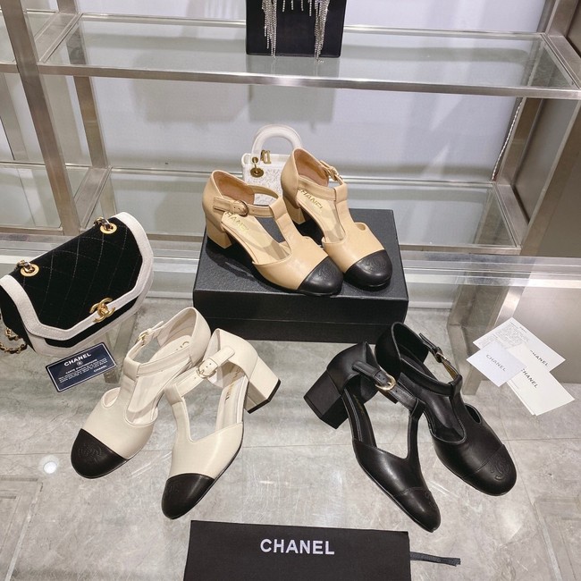Chanel Sandal heel height 4.5CM 93489-1