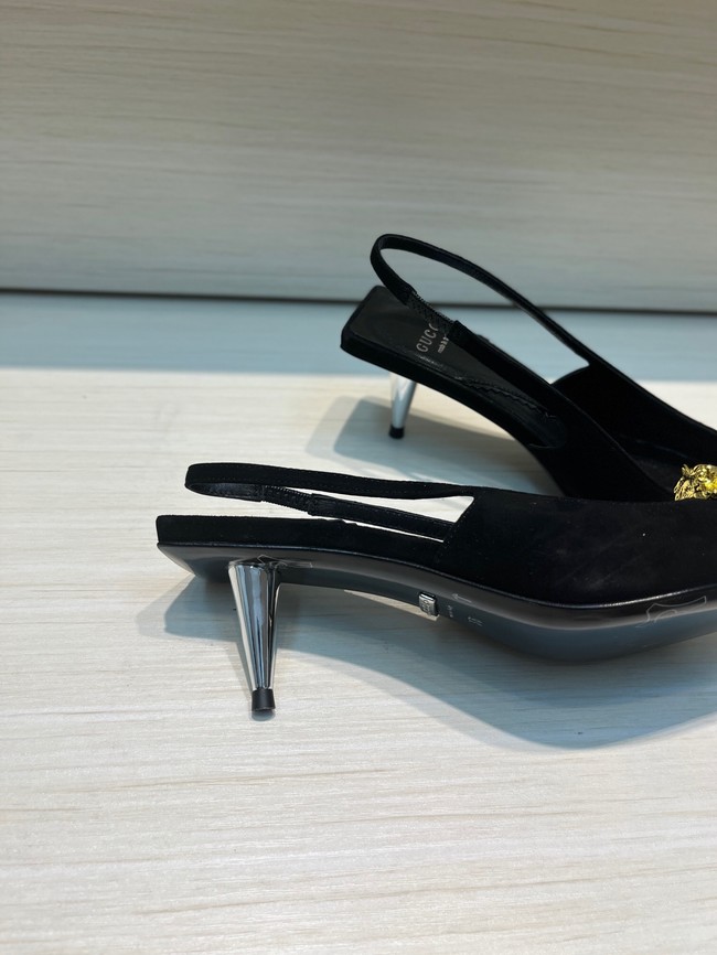 Gucci WOMENS SLINGBACK PUMP heel height 5.5CM 93551-3