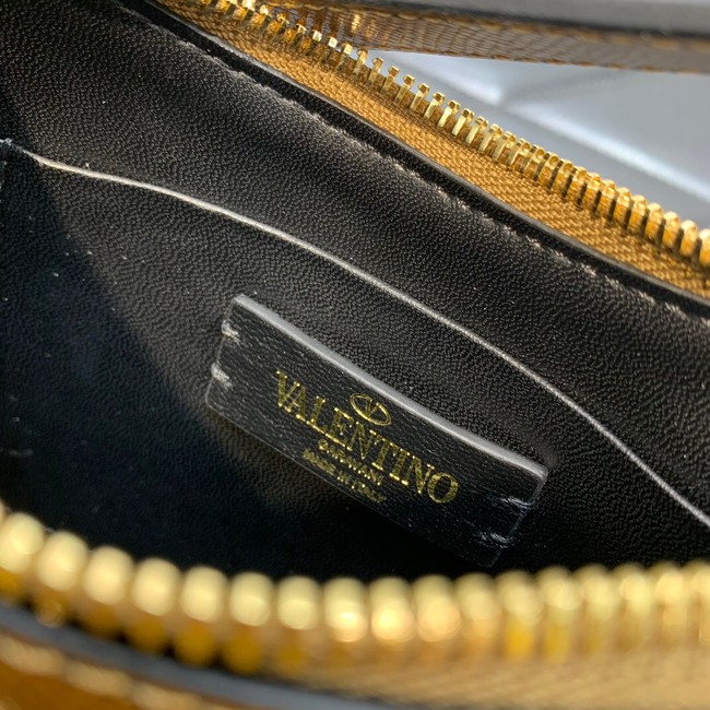 VALENTINO GARAVANI VLOGO SIGNATURE leather bag QRGF9 gold