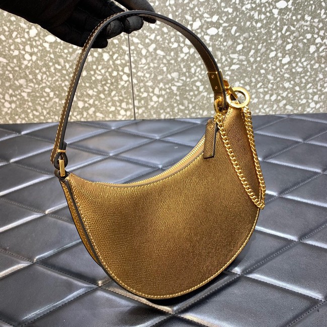 VALENTINO GARAVANI VLOGO SIGNATURE leather bag QRGF9 gold