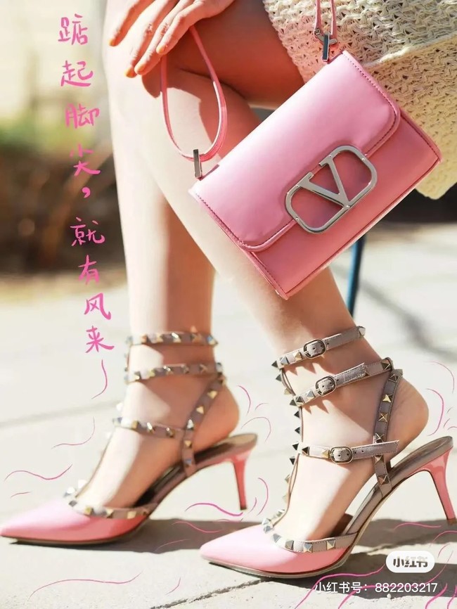 VALENTINO LOCO calf leather mini 0167 pink