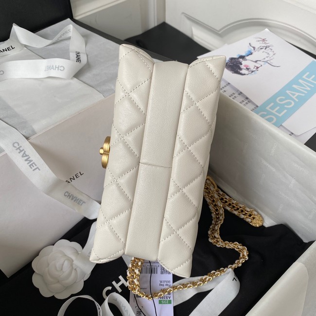 Chanel SMALL FLAP BAG AS3994 white