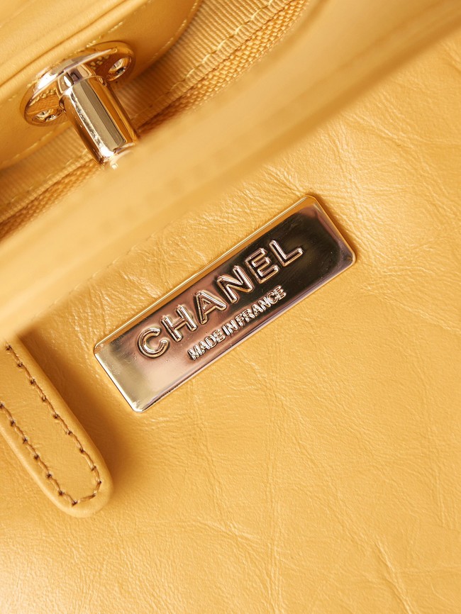 CHANEL 31 MINI SHOPPING BAG AS4133 YELLOW