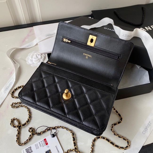 Chanel MINI FLAP BAG AP3424 black