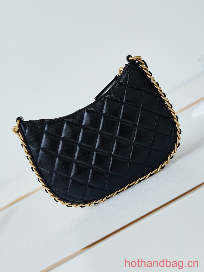 Chanel HOBO HANDBAG AS4378 black