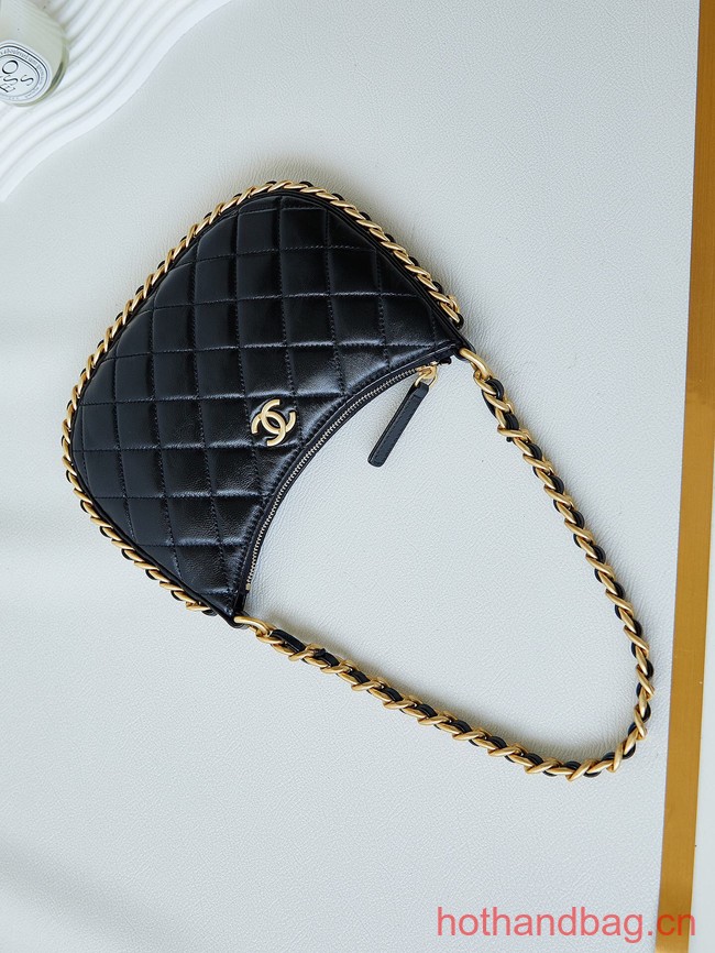 Chanel HOBO HANDBAG AS4378 black