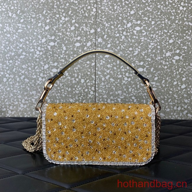 VALENTINO V-logo MINI LOCO bag 5032C gold