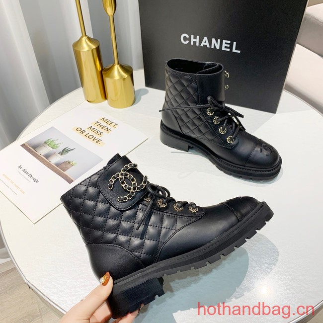 Chanel Calfskin ANKLE BOOT 93698-1