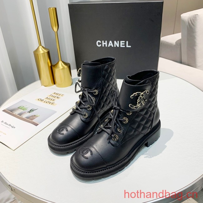 Chanel Calfskin ANKLE BOOT 93698-1