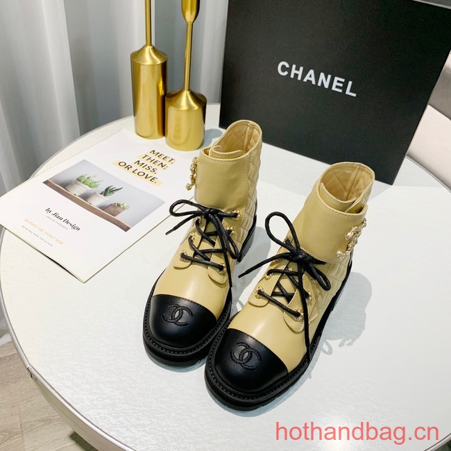 Chanel Calfskin ANKLE BOOT 93698-2
