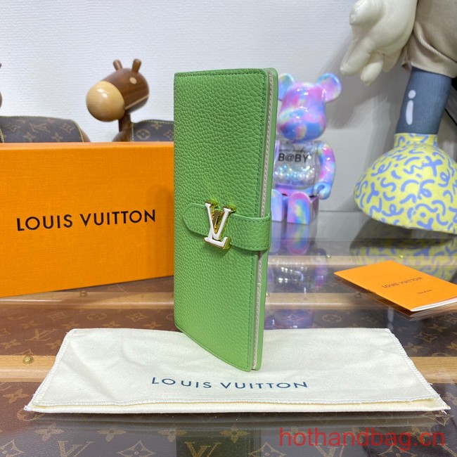 Louis Vuitton Vertical Wallet M81367 green