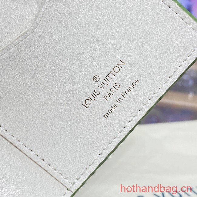 Louis Vuitton Vertical Wallet M81367 green