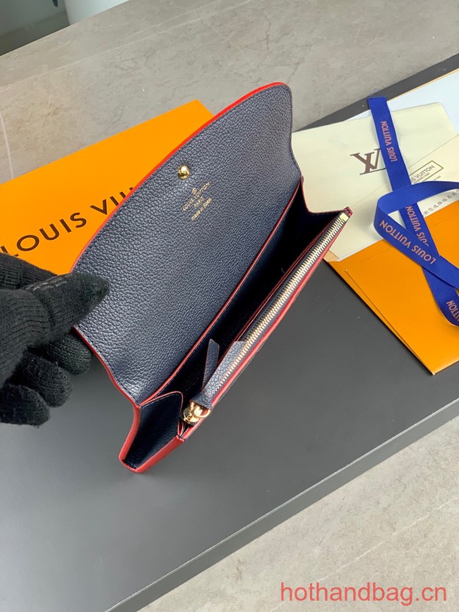 Louis Vuitton Emilie Wallet M69417 dark blue