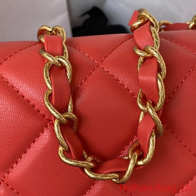 Chanel SMALL FLAP BAG AS4264 red