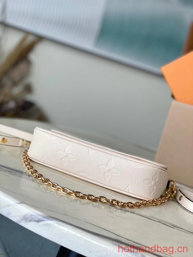 Louis Vuitton Wallet On Chain Ivy M82211 white