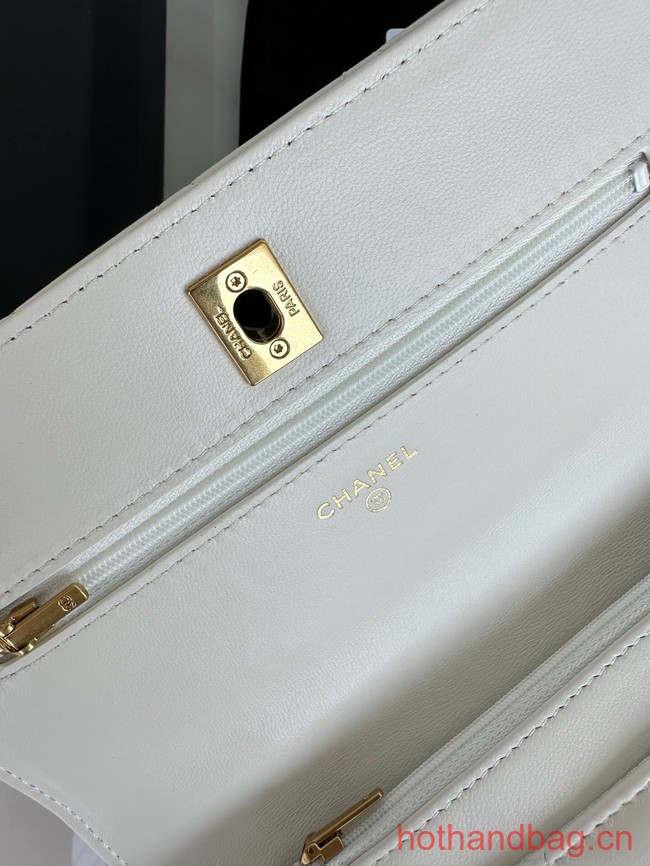 Chanel SMALL FLAP BAG AP3504 white