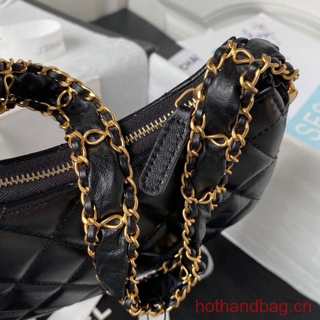 Chanel SMALL HOBO HANDBAG AP3647 black